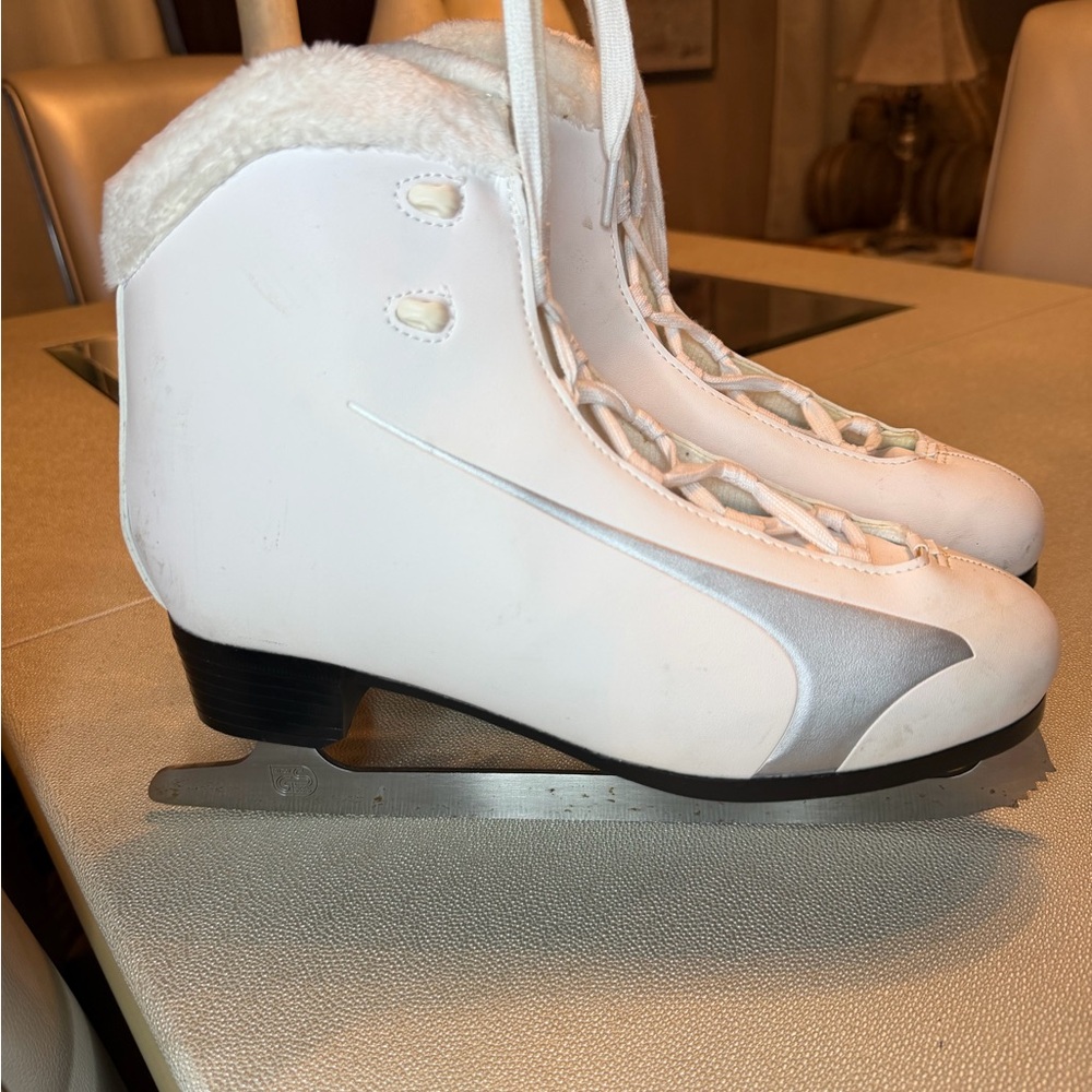 Women's White Ice Skates